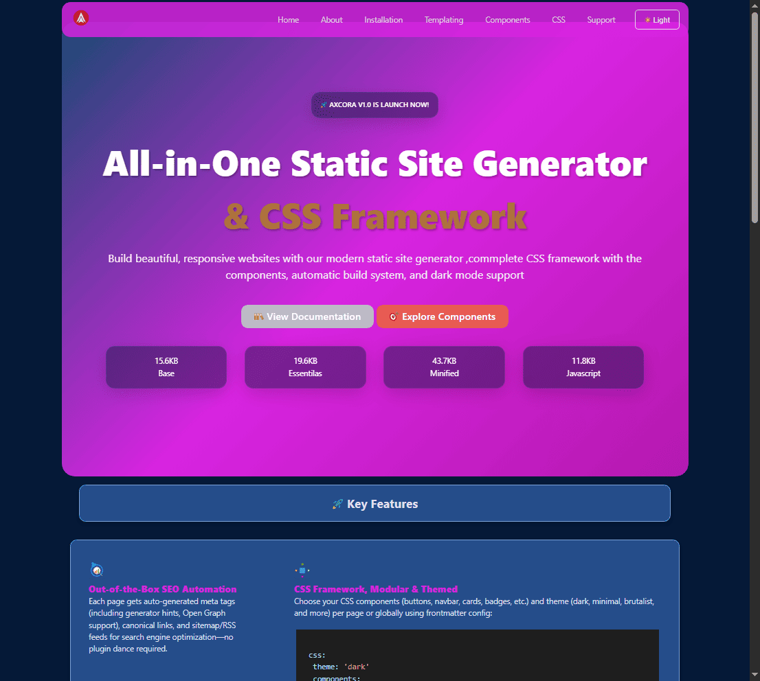 Axcora Essentials Themes