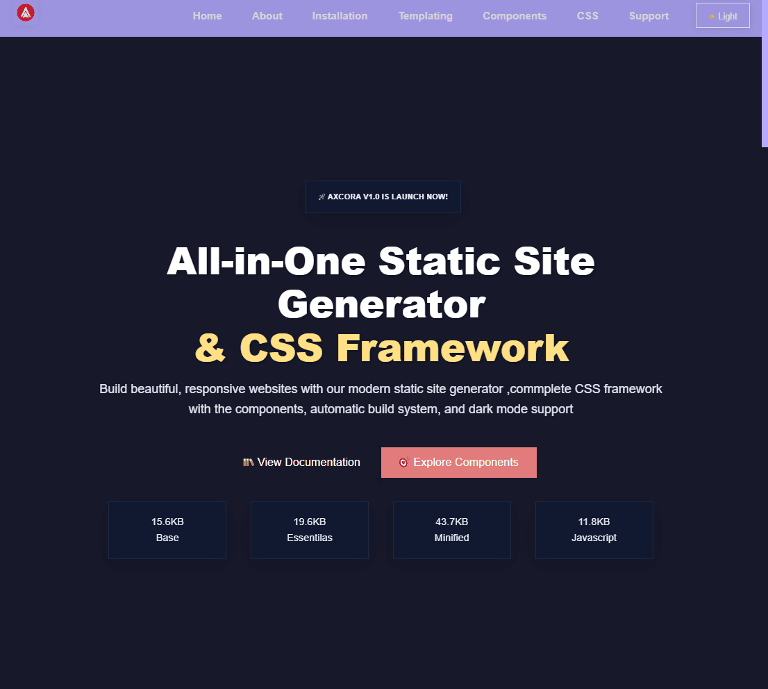 Axcora StartUp Themes